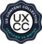 UX Writer, certified by UXCC